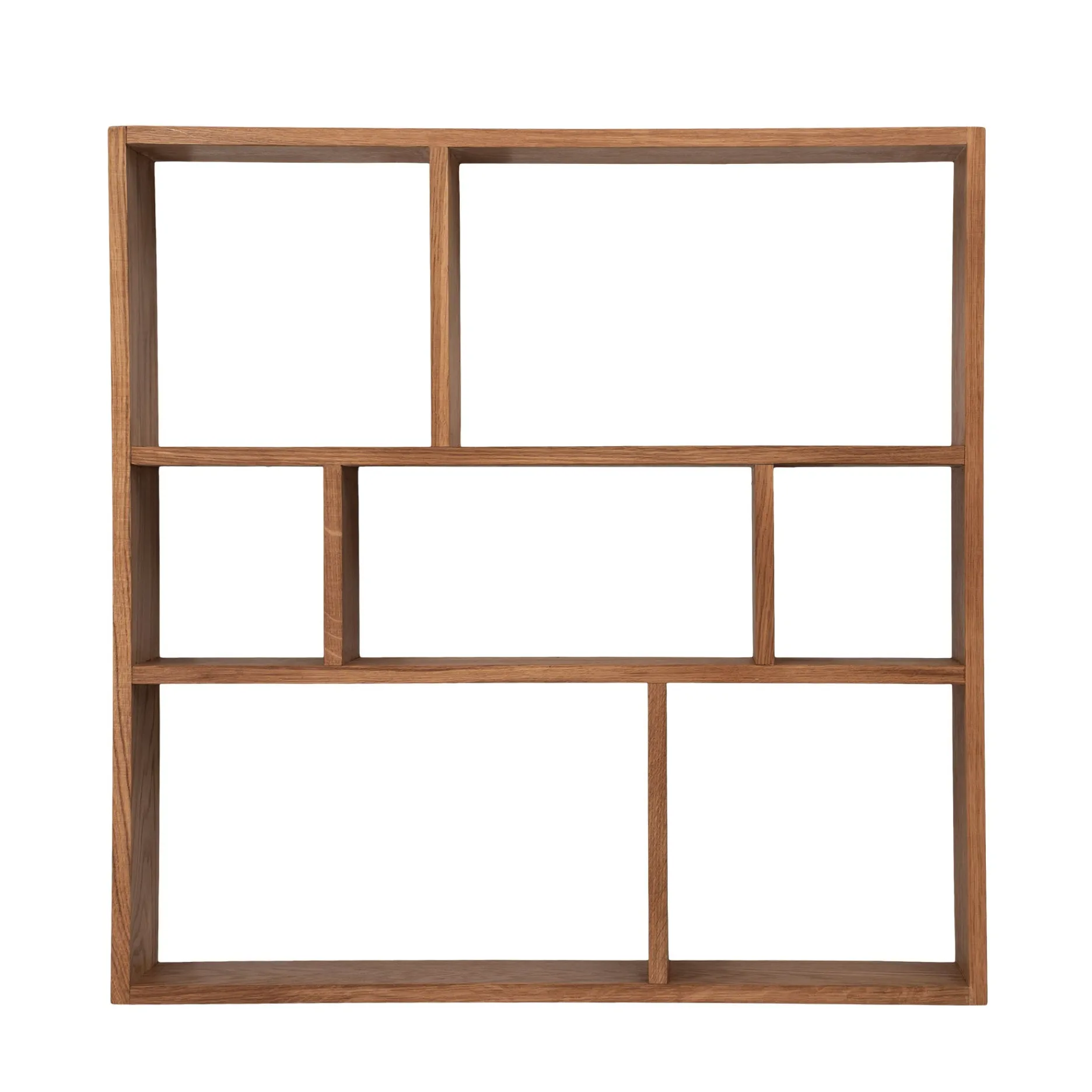 Furniture by Sinnerup Hylder-Keeper II væghylde, FSC certificeret egetræ 7D 70x70 cm