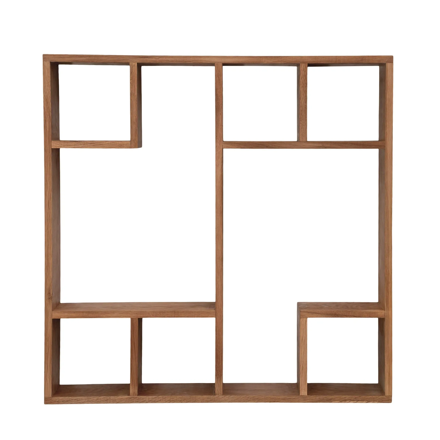 Furniture by Sinnerup Reoler|Hylder-Keeper II væghylde, FSC certificeret egetræ 8D 70x70 cm