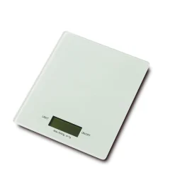 Funktion Bageartikler-Køkkenvægt glas hvid 5kg/1g.