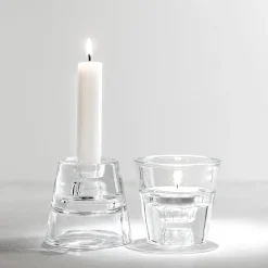Créton Maison Lys & Stager-Krystal lysestager