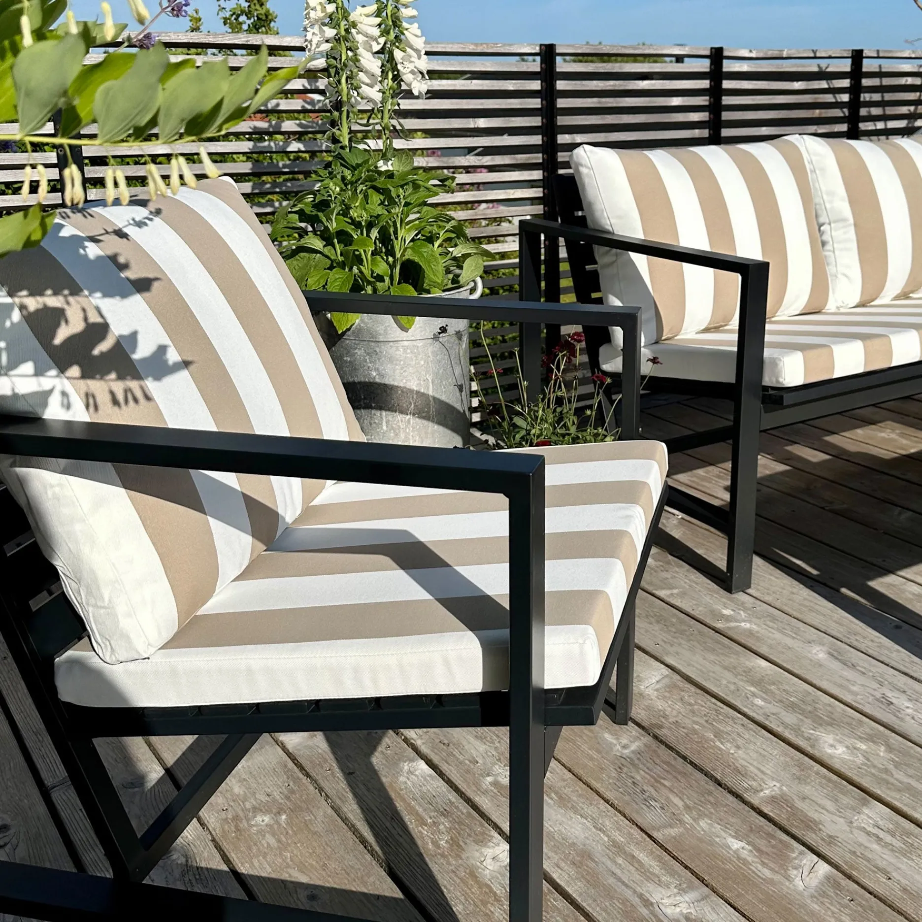 Furniture by Sinnerup Hynder|Havemøbler-Kylo loungestol + hynder
