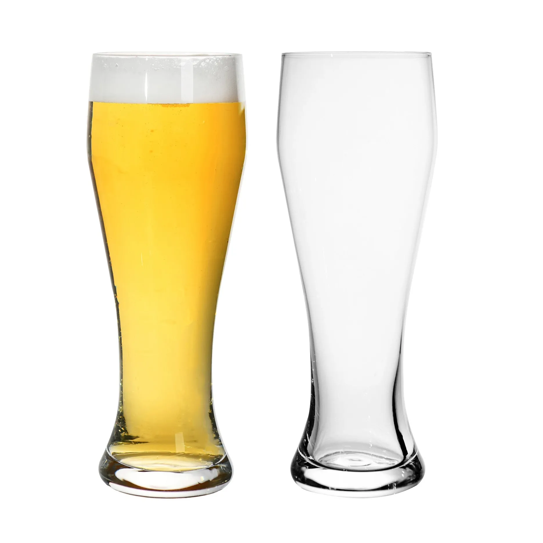 Sinnerup Glas-Ølglas H22 cm, 2 stk