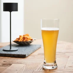 Sinnerup Glas-Ølglas H22 cm, 2 stk