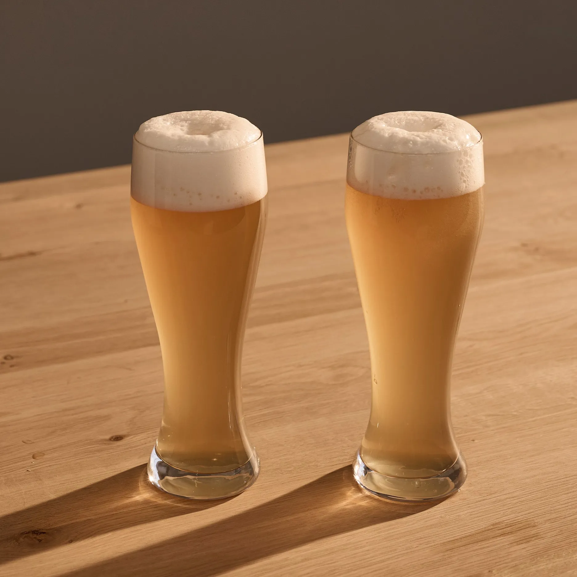 Sinnerup Glas-Ølglas H22 cm, 2 stk