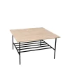 Furniture by Sinnerup Sofaborde-LINES II sofabord i travertin 80x80 cm