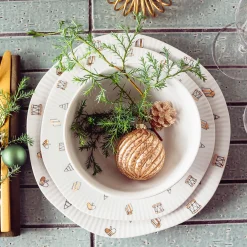 Sinnerup Stel-Magic Christmas frokosttallerken Ø22 cm 2 stk.