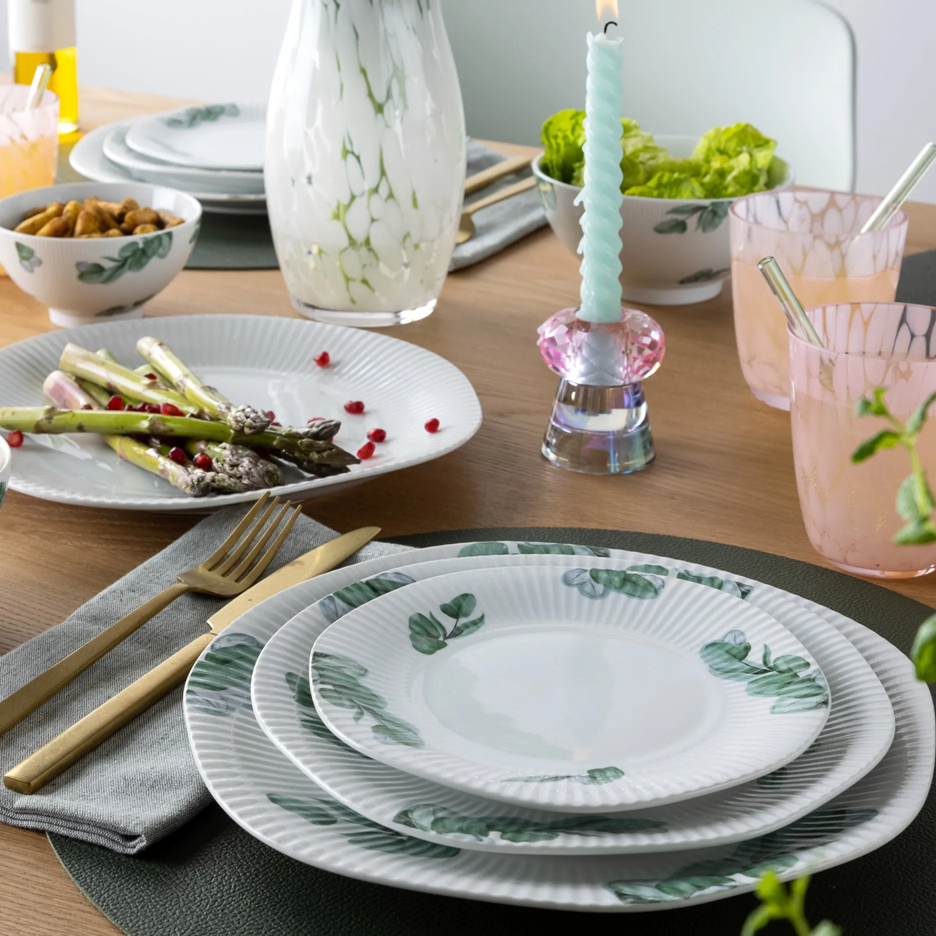 Sinnerup Picnic|Stel-Magic Garden kagetallerken Ø18 cm 2 stk.
