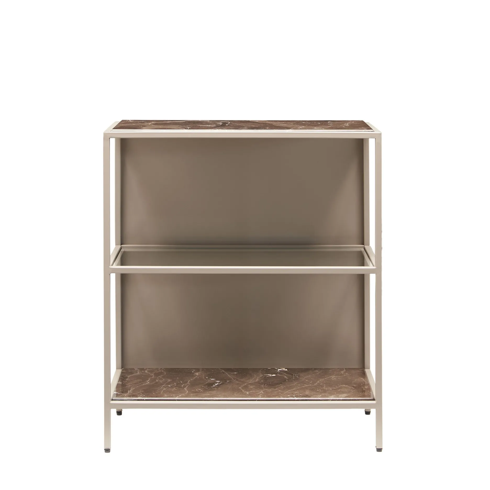 Furniture by Sinnerup Reoler-Mason II Reol - lysebrun metal