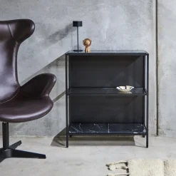 Furniture by Sinnerup Reoler-Mason II Reol - sort metal