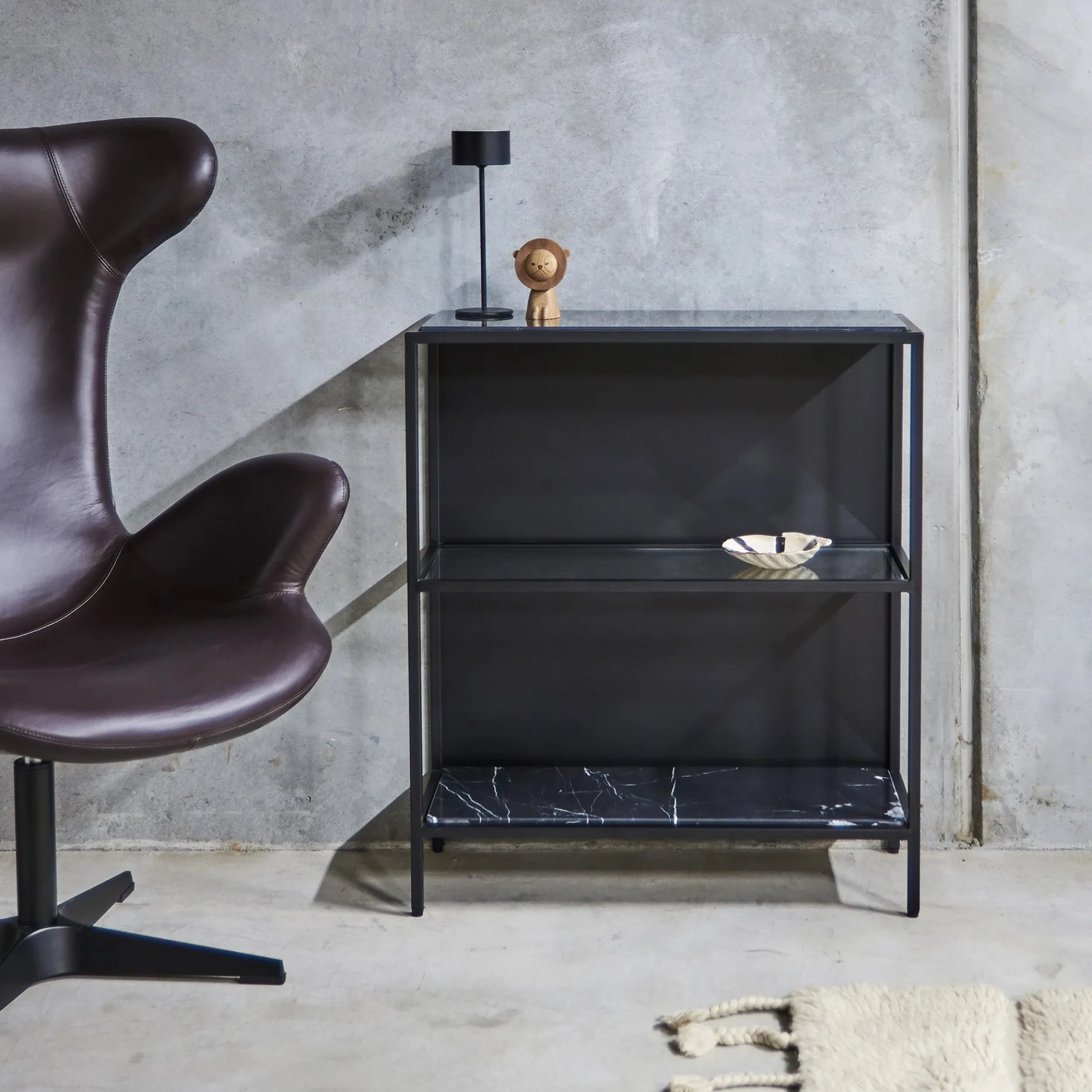 Furniture by Sinnerup Reoler-Mason II Reol - sort metal