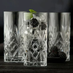 Lyngby Glas Bar & Vin|Glas-Melodia highball krystalglas 6 stk.
