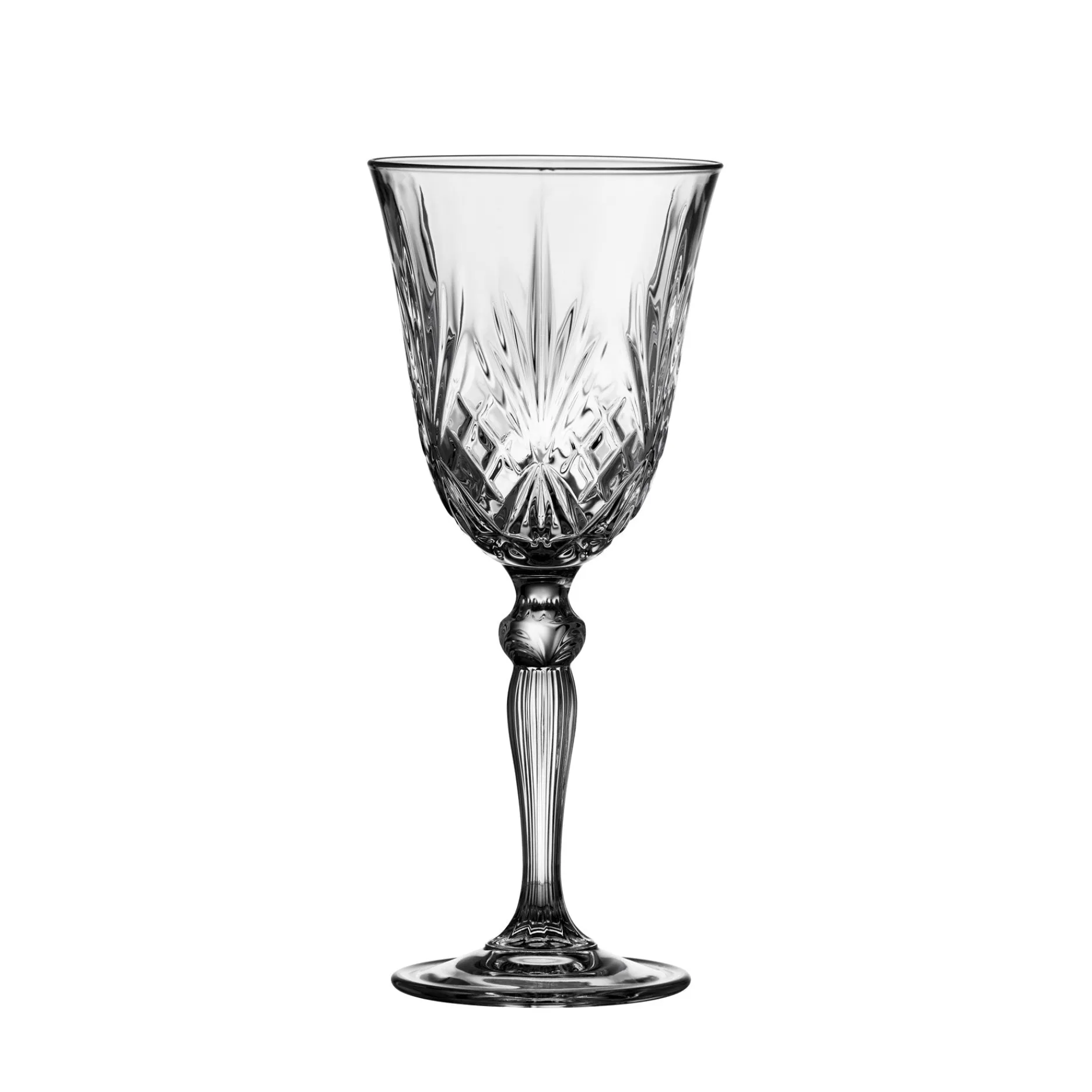 Lyngby Glas Glas-Melodia hvidvinglas 4 stk
