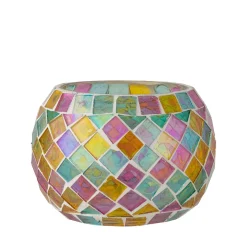 Sinnerup Lys & Stager-Mosaik fyrfadsstage H6,5 cm.