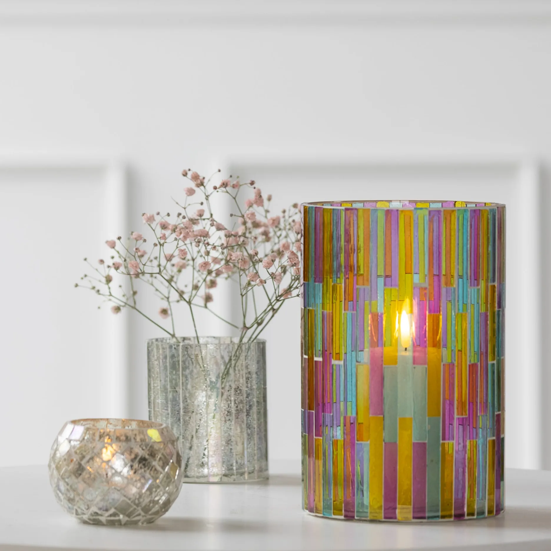 Sinnerup Vaser-Mosaik vase, H20