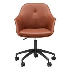 Furniture by Sinnerup Spisebordsstole|Kontorstole-New Age læder m. kontorben