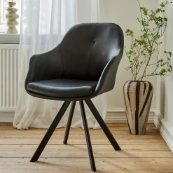 Furniture by Sinnerup Spisebordsstole-New Age PU m. drejeben