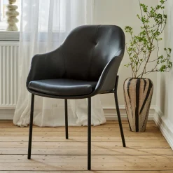 Furniture by Sinnerup Spisebordsstole-New Age PU m. faste ben