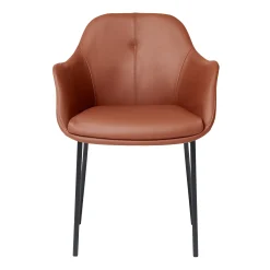 Furniture by Sinnerup Spisebordsstole-New Age spisebordsstol læder m.fast ben