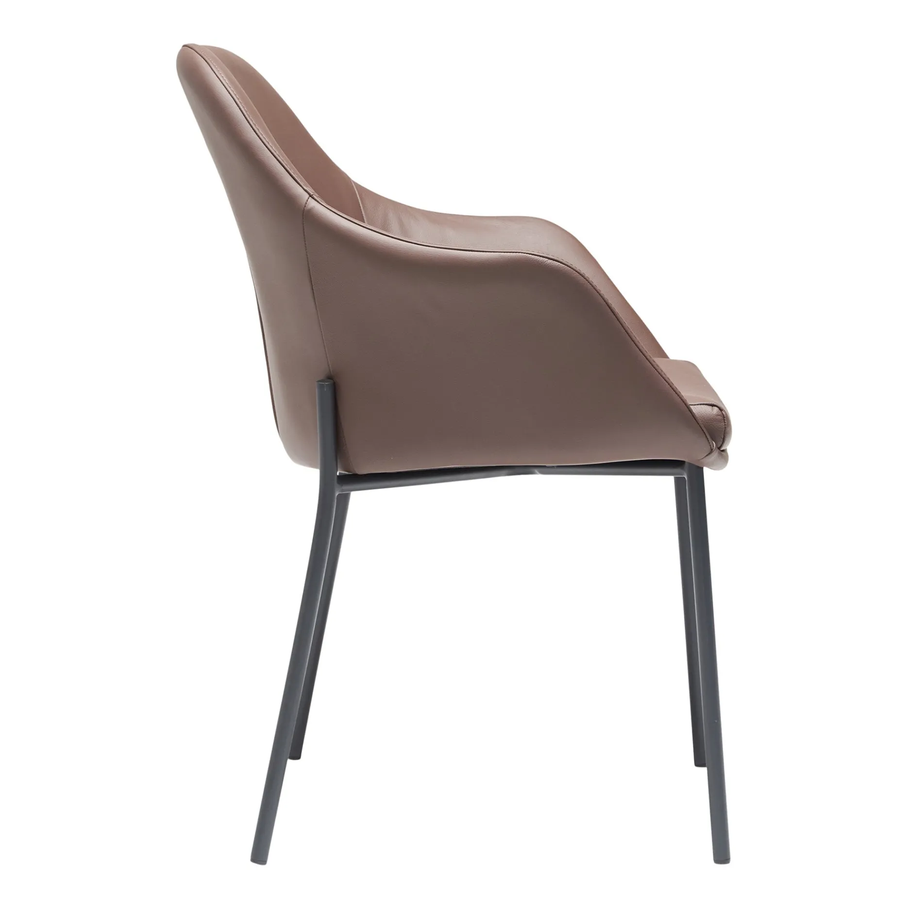 Furniture by Sinnerup Spisebordsstole-New Age spisebordsstol læder m.fast ben