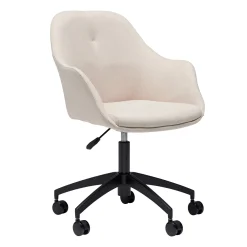 Furniture by Sinnerup Spisebordsstole|Kontorstole-New Age stof m. kontorben