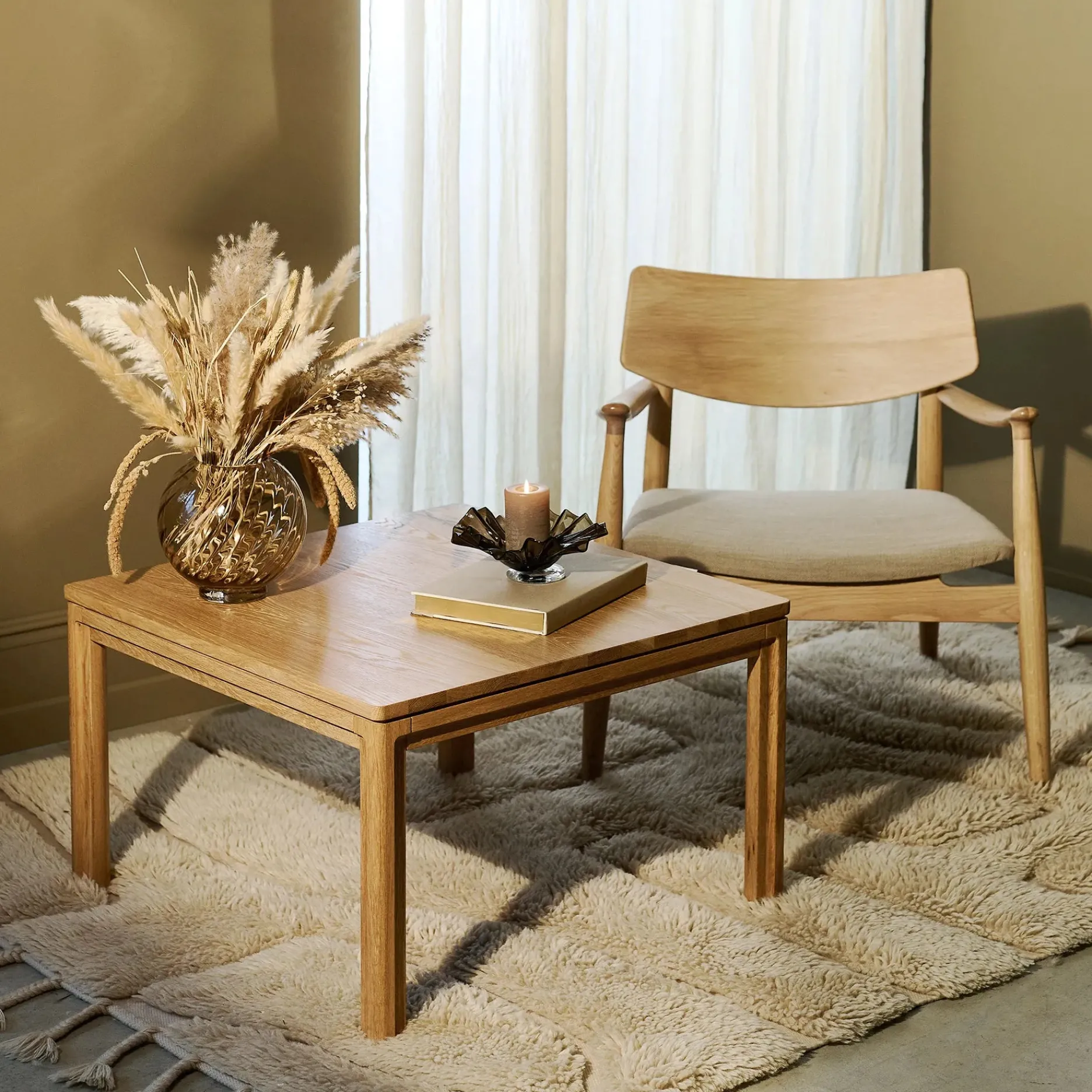 Furniture by Sinnerup Sofaborde-New Carver sofabord - 70x70 cm