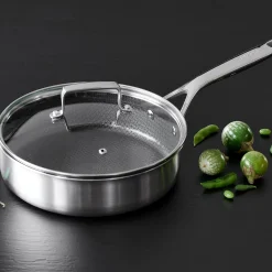 Morsø Pander-79NORD Hybrid sauterpande m/glaslåg Ø24 cm