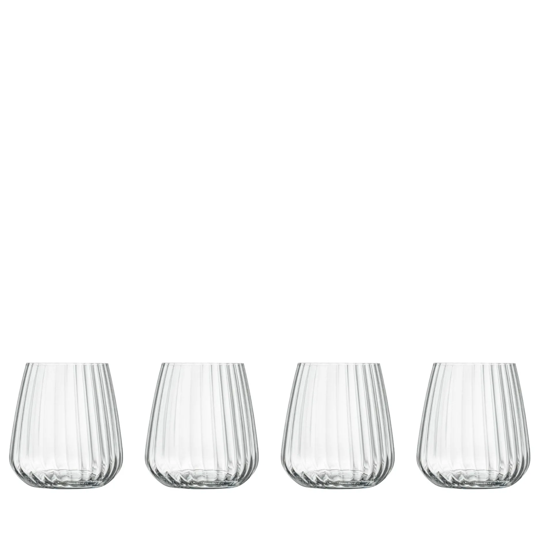 Luigi Bormioli Bar & Vin|Glas-Optica vandglas 45 cl 4 stk.