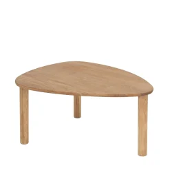 Furniture by Sinnerup Sofaborde|Sideborde-Pebble sofabord Ø90 cm, FSC-certificeret egetræ