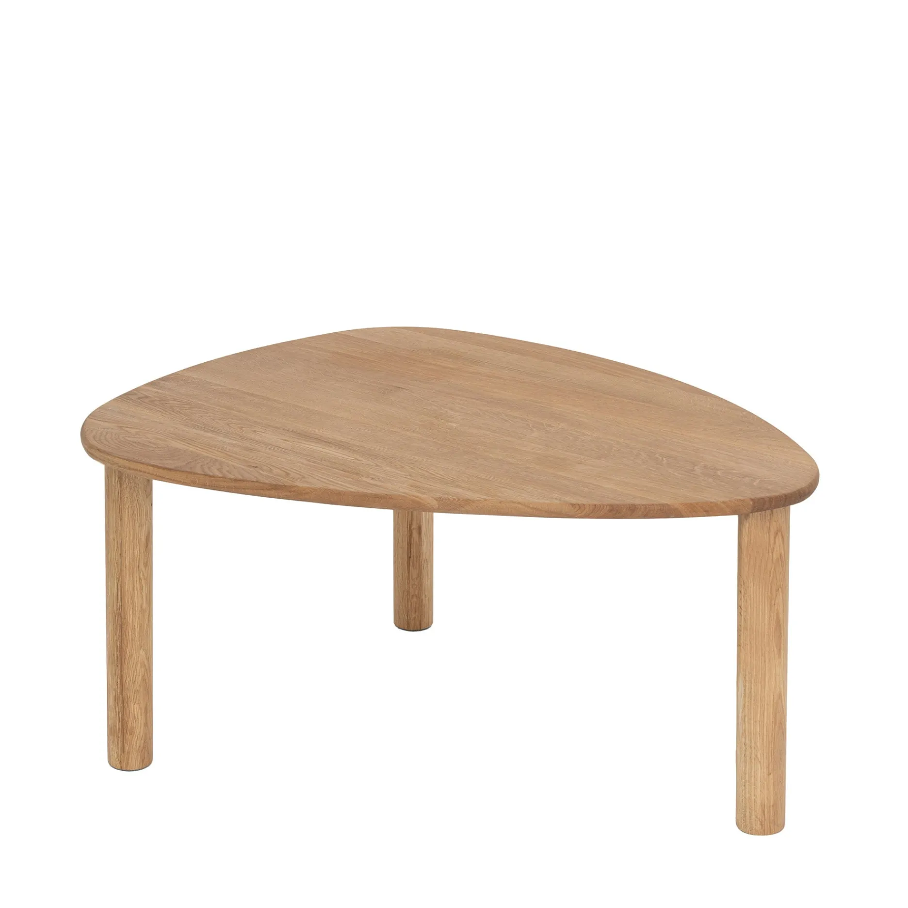 Furniture by Sinnerup Sofaborde|Sideborde-Pebble sofabord Ø90 cm, FSC-certificeret egetræ