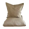 Omhu Sengetøj-Percale sengetøj 140x220 cm mud