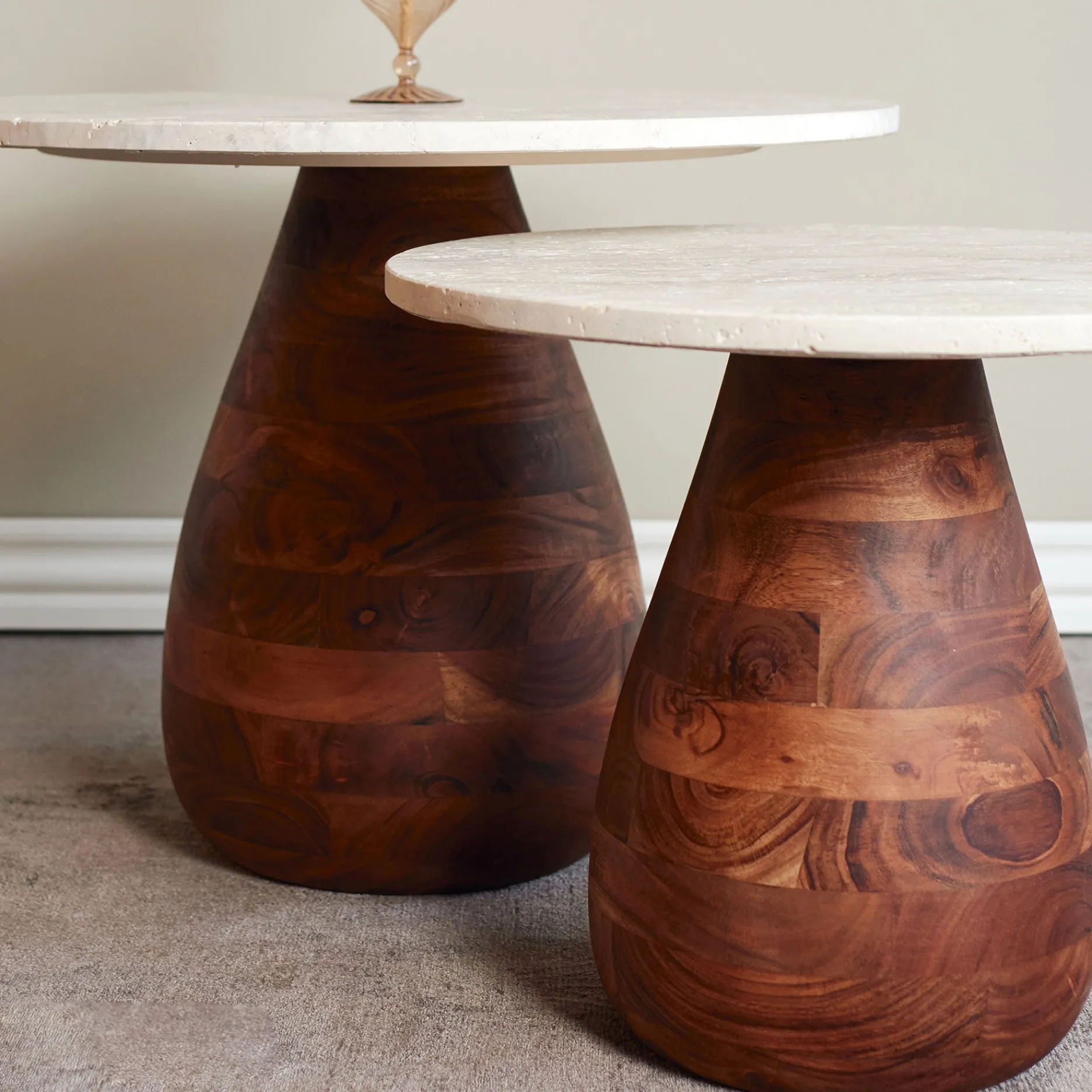 Furniture by Sinnerup Sofaborde-Pietra Sofaborde sæt 2 stk