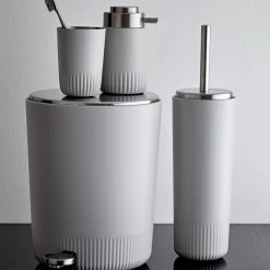 Södahl Sæbedispensere|Sæbedispensere-Plissé sæbedispenser light grey