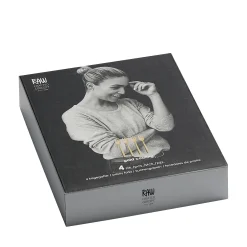 Aida Bestik-RAW kagegaffel 4 stk. guldfarvet