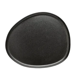 Aida Stel-RAW Organic middagstallerken titanium black