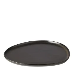 Aida Stel-RAW Organic middagstallerken titanium black