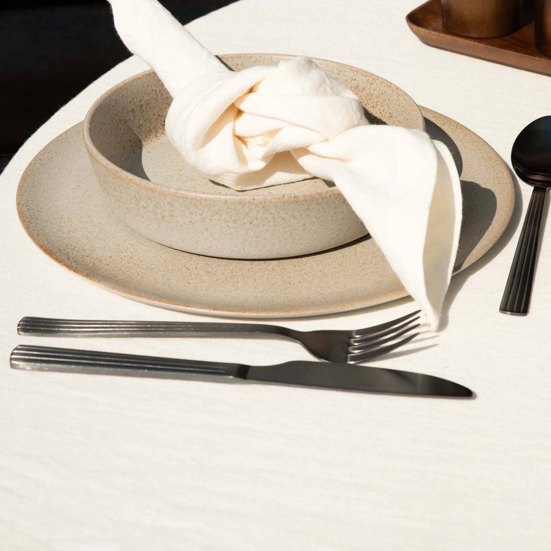 Aida Tilbud|Stel-RAW suppetallerken Ø19,5 cm sandy beige