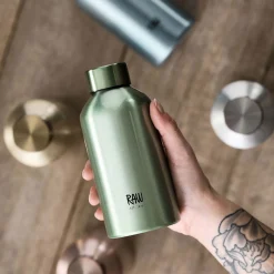 Aida Opbevaring|Opbevaring-RAW To go aluflaske 0,5 L green
