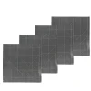 Södahl Tilbud|Stofservietter-Refined serviet damask 4 stk grey