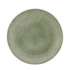 Aida Tilbud|Stel-Relief middagstallerken Ø27 cm stentøj grøn