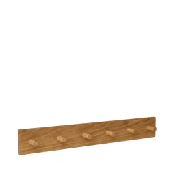 Furniture by Sinnerup Knager-Samsø Vintage knagerække i FSC certificeret egetræ, L60 cm
