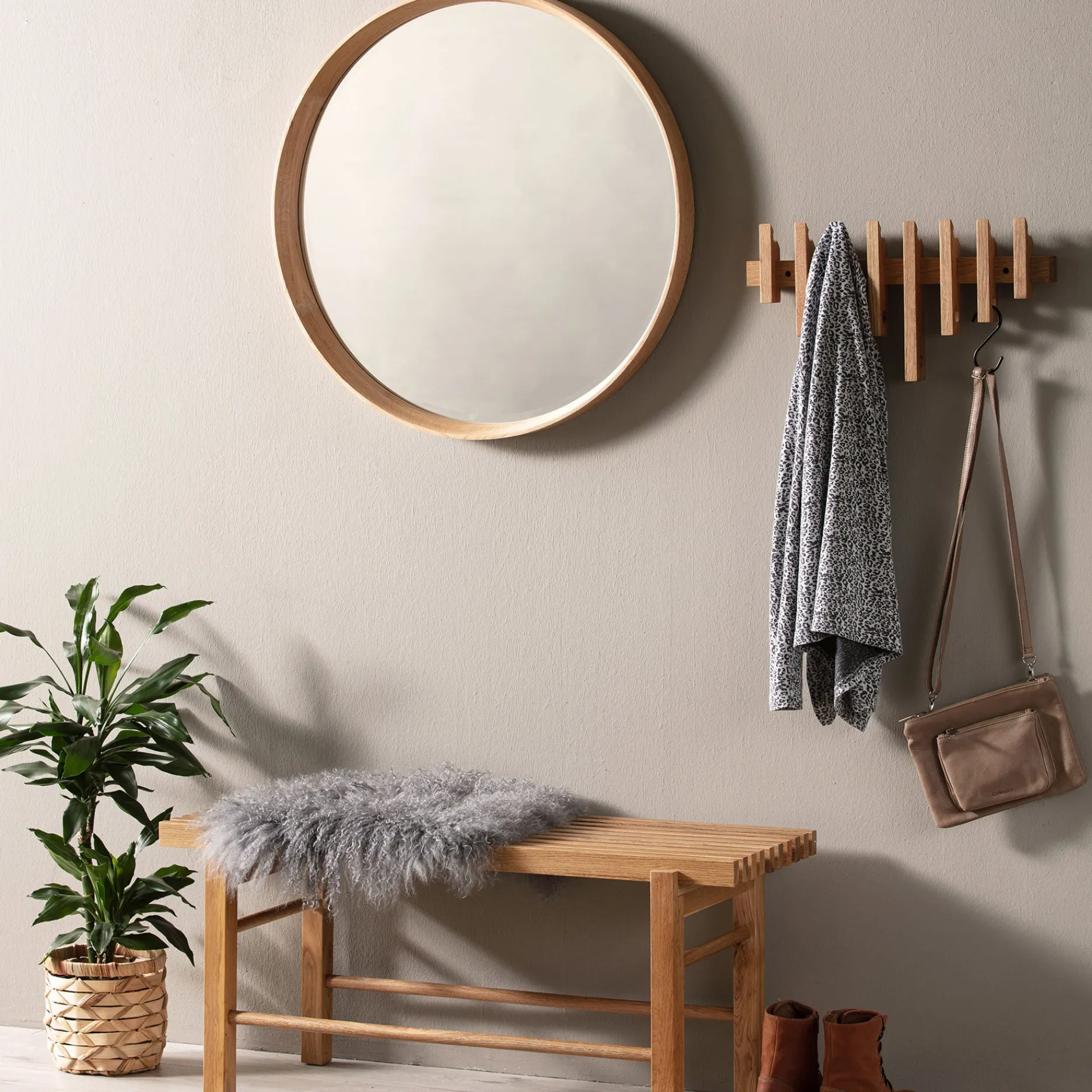 Furniture by Sinnerup Knager|Tilbud-Samsø Vintage knagerække L50 cm