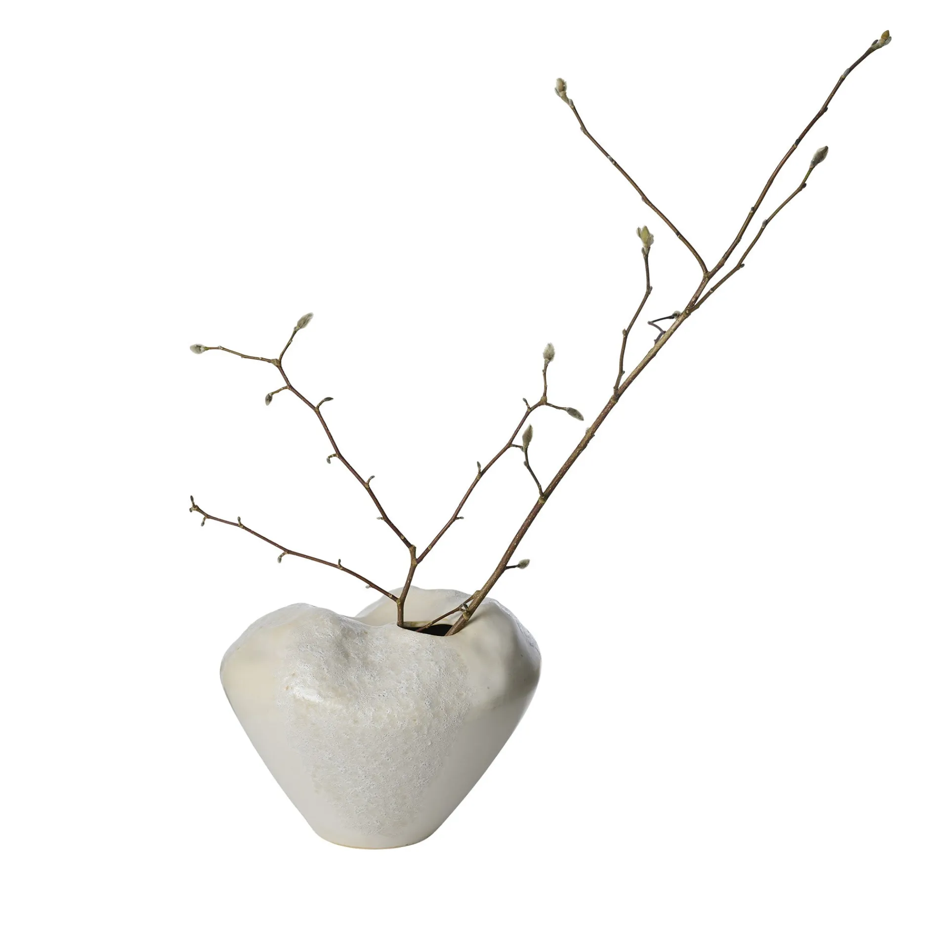 Sinnerup Vaser-Sculpted bred vase Ø27 cm