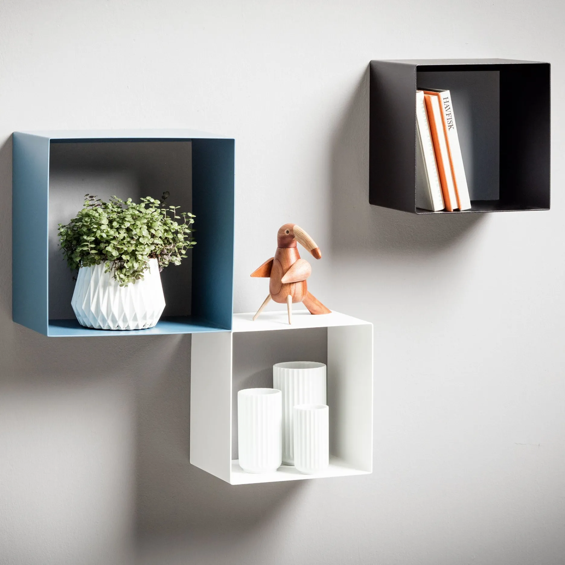 Furniture by Sinnerup Hylder-Shape It bogkasse, 23X23 CM