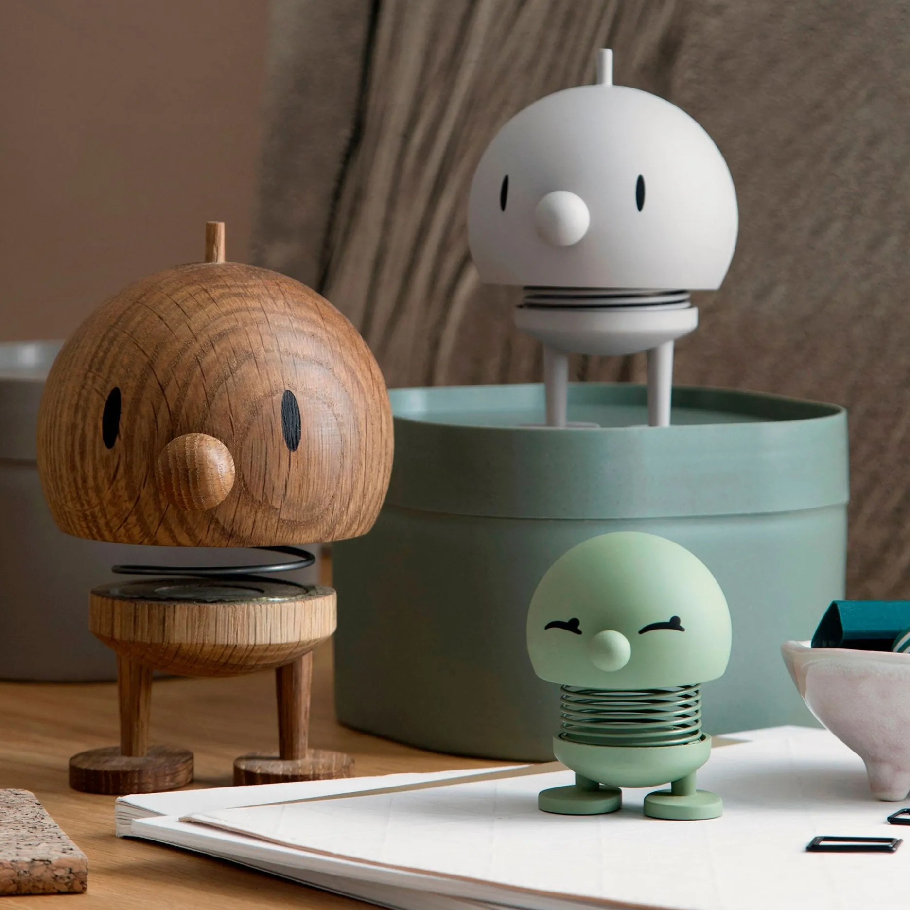 Hoptimist Figurer|Figurer-Soft Bumble mellem ash