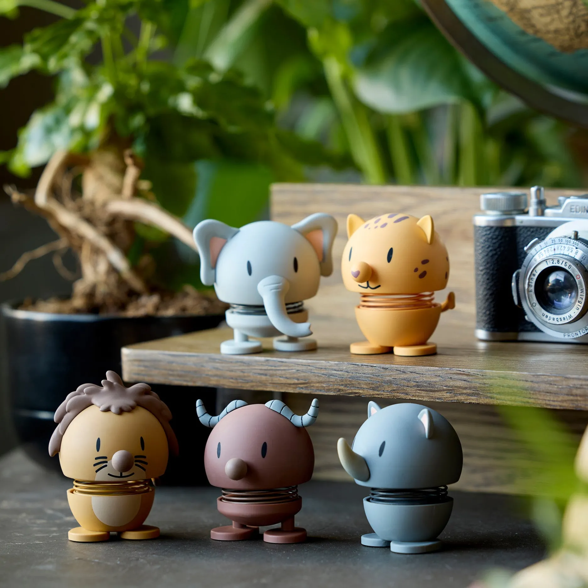 Hoptimist Figurer|Figurer-Soft Leopard lille