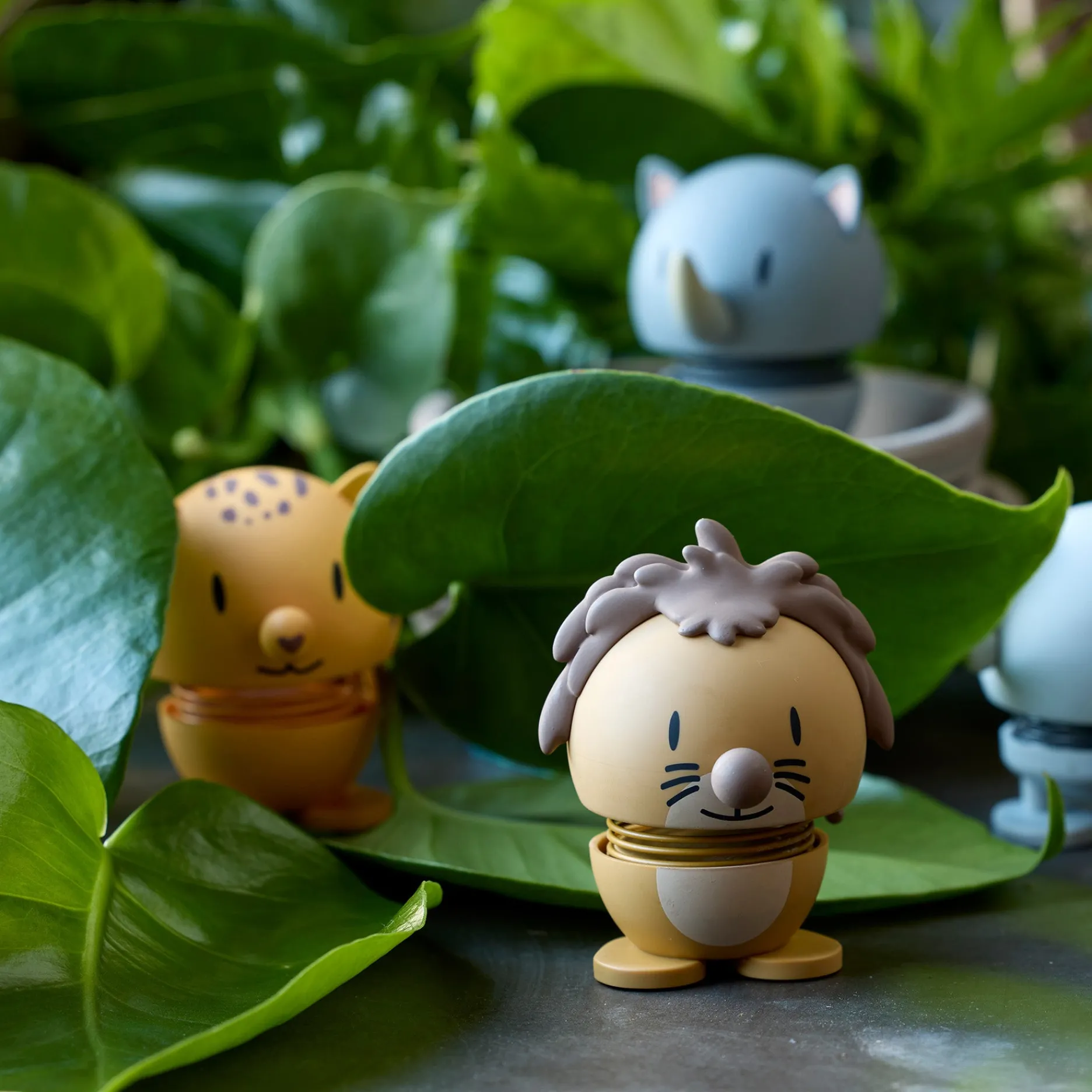 Hoptimist Figurer|Figurer-Soft Leopard lille