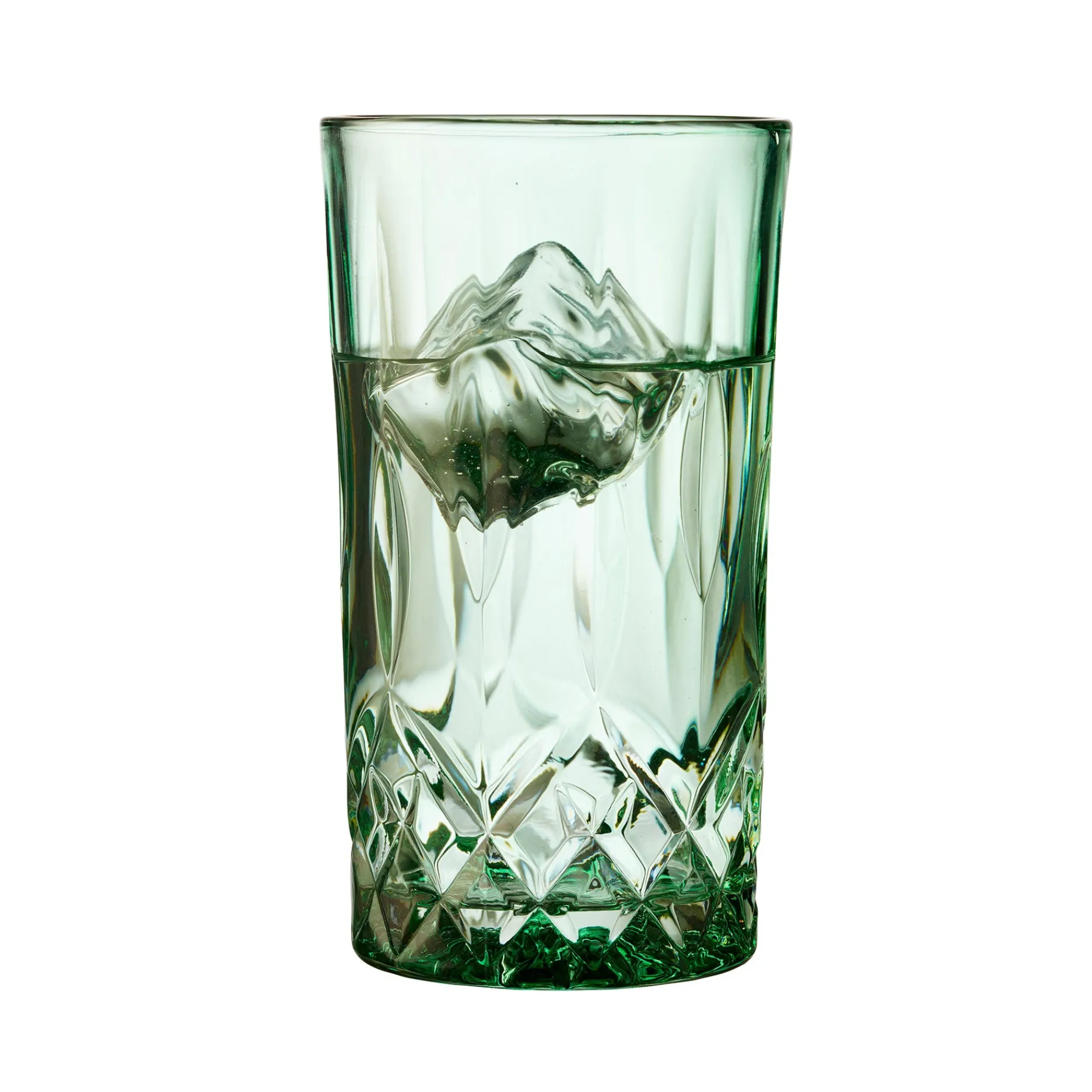 Lyngby Glas Bar & Vin|Glas-Sorrento highball 4 stk. grøn