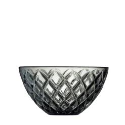 Lyngby Glas Stel-Sorrento skål 4 stk. smoke