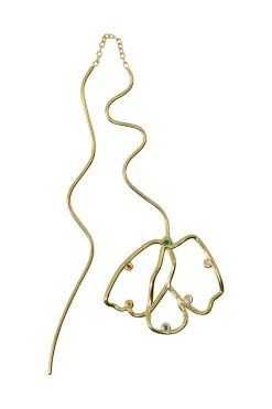 Silke Renée Øreringe-SRPoppy Flower Ørering - Single