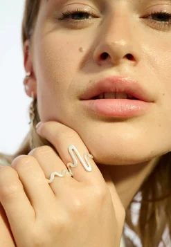 Silke Renée Ringe-SRWavy Ring Børstet